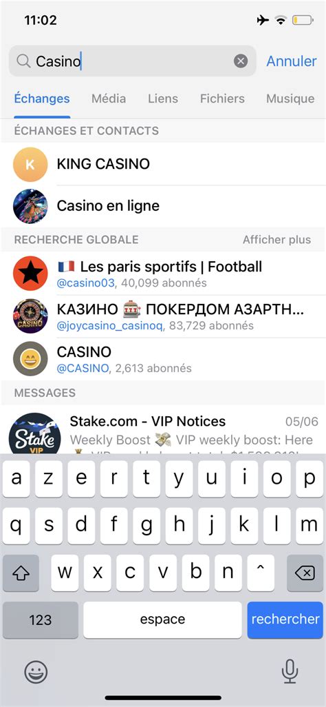 Liste des Groupes Telegram en France